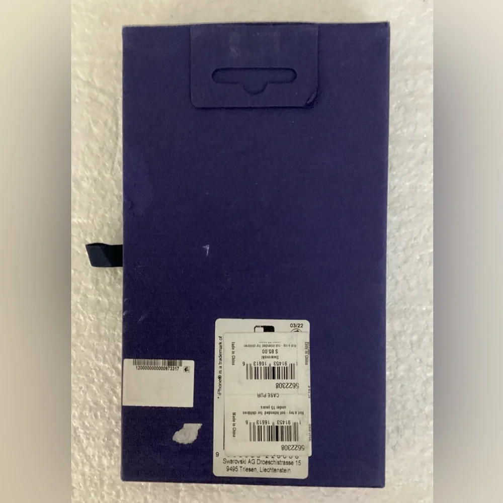 Swarovski Deep Purple Phone Case Box